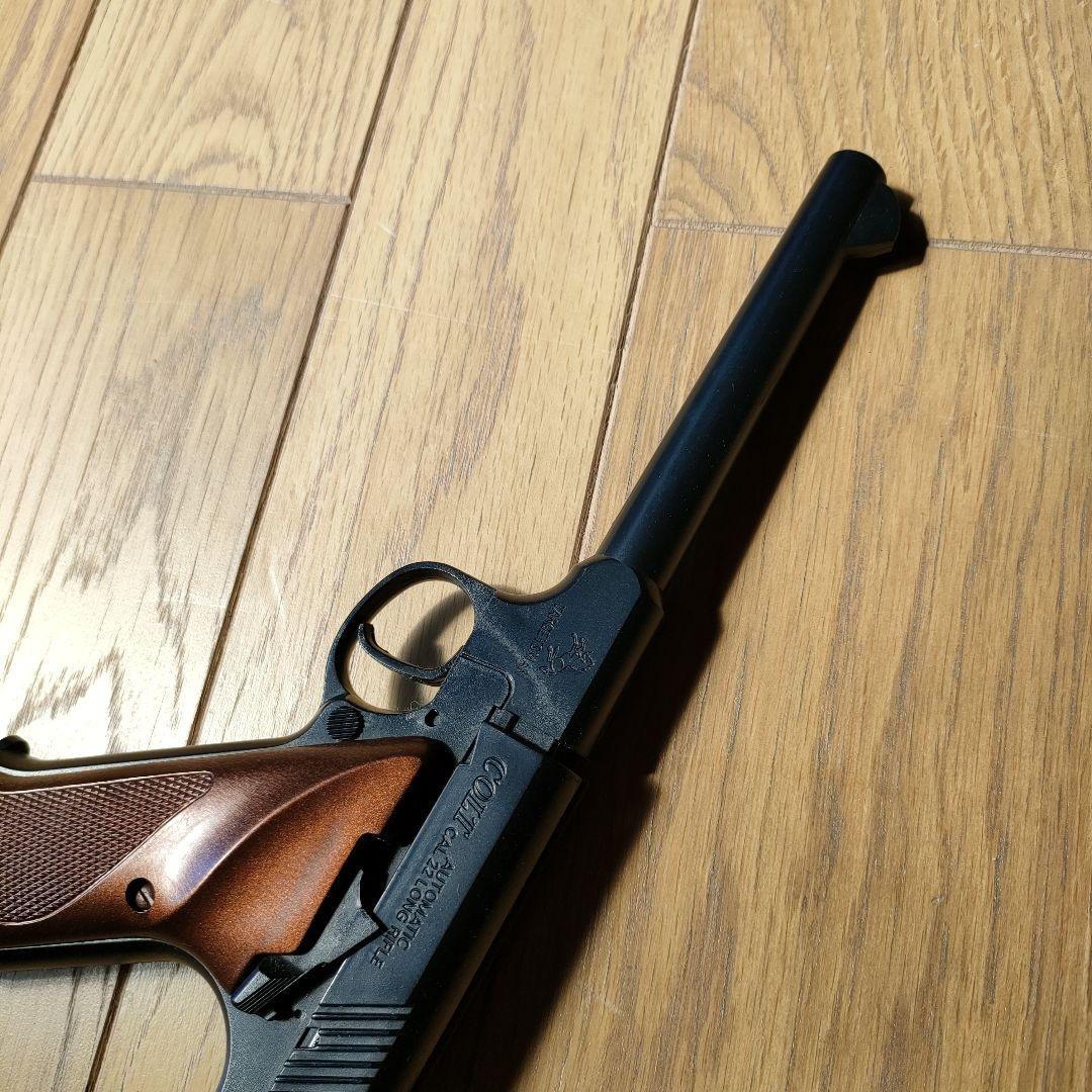 絶版品 クラウン 7mmつづみ弾 コルト ウッズマン ターゲットモデル 6インチ