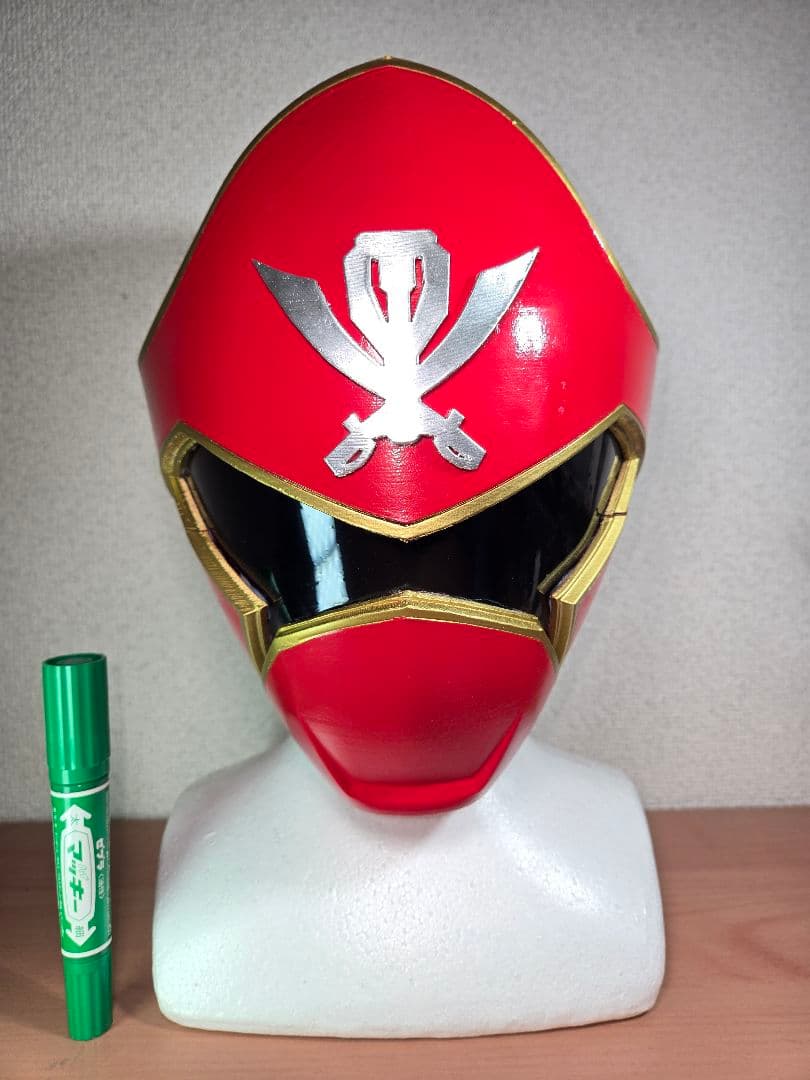 実物大　海賊戦隊ゴーカイジャー　マスク　1/1　　ゴーカイレッド　レプリカ