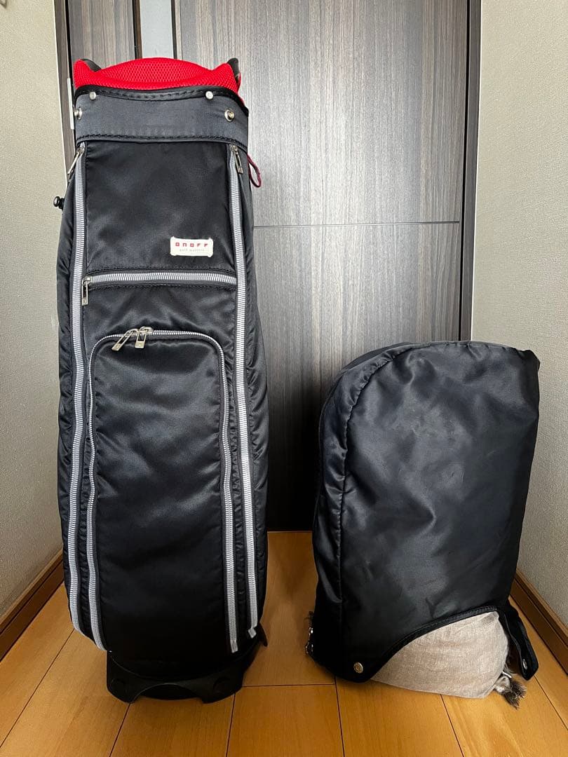 専用　大人気　美品オノフ　ONOFF ブラック　カートキャディバッグ　軽量　9型