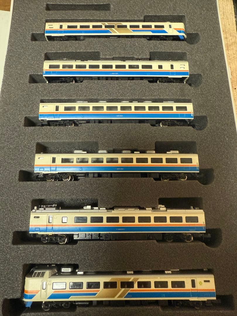TOMIX92630鉄道模型485系かがやき.きらめきカラー
