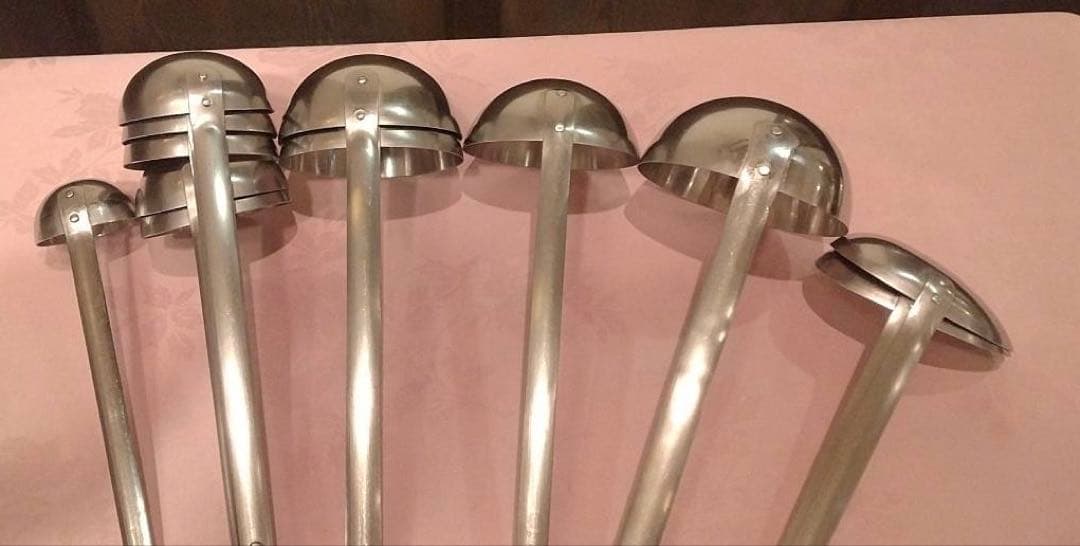 stainless steelとYUKIWA ステンレス お玉 14本セット