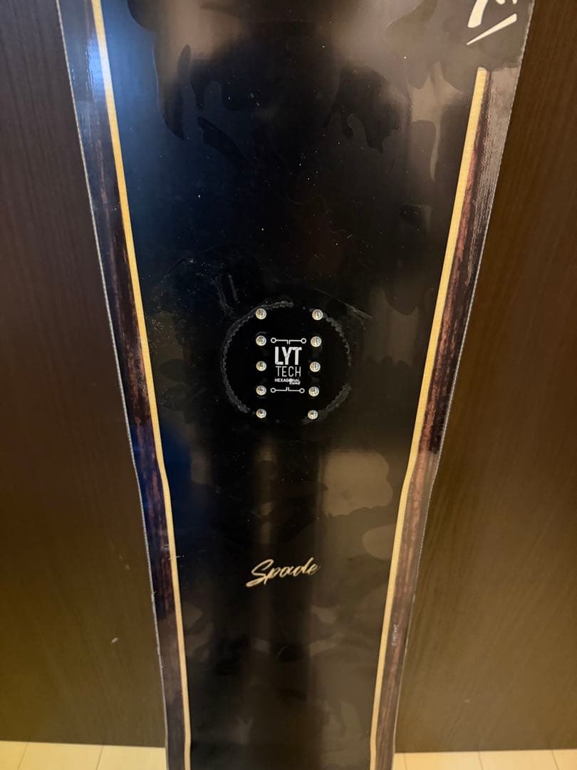 ヘッド SPADE 153cm ハイブリッドキャンバー LYT TECH 木目調