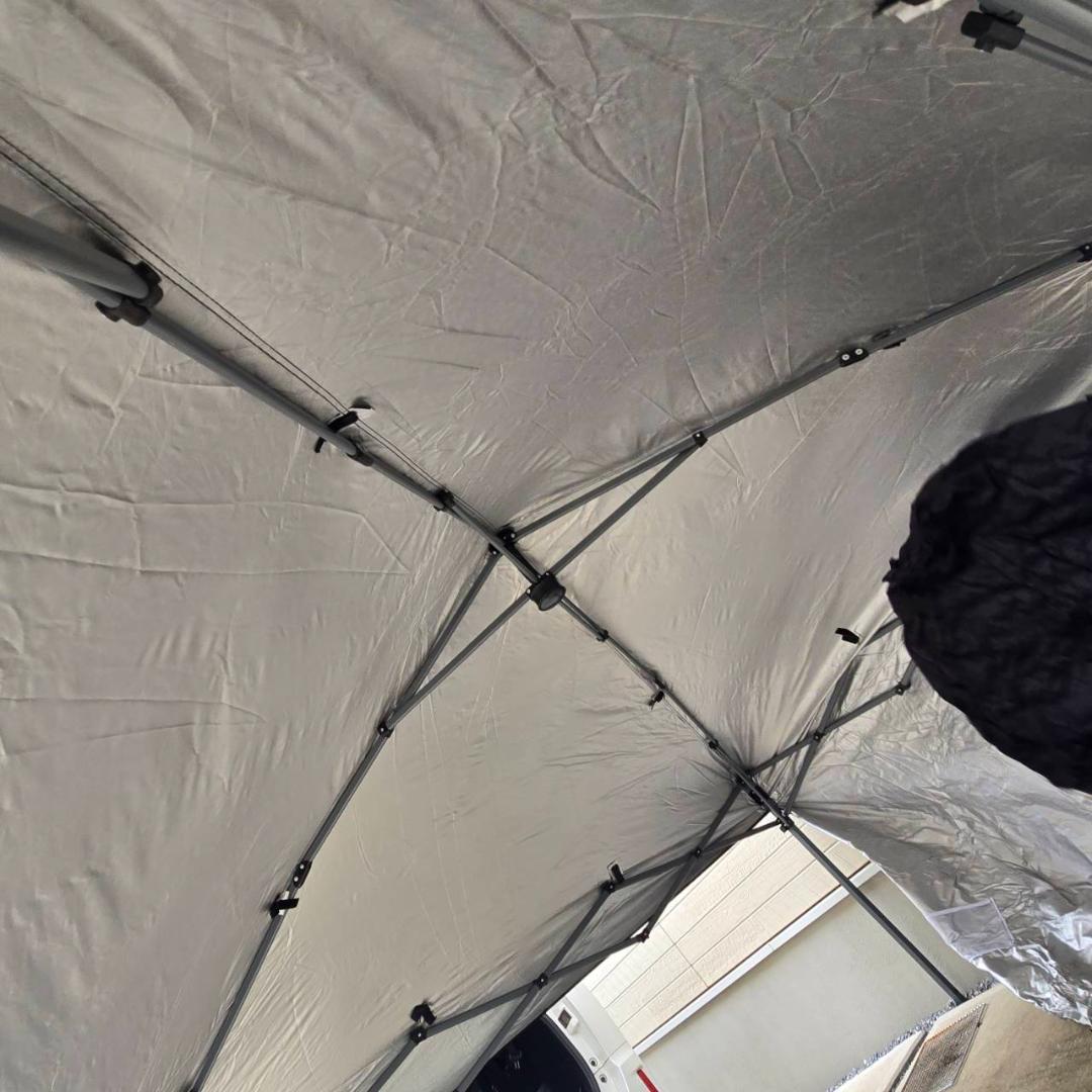 ABCCANOPY タープテント 2m×2m 1回使用 持ち運びケース付き