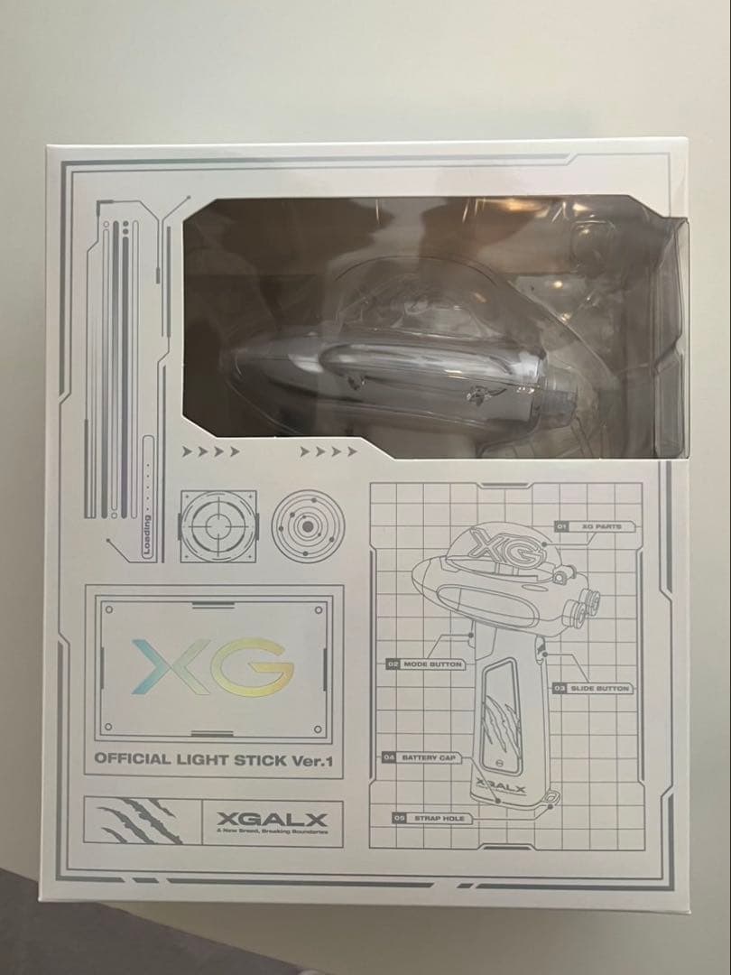 アイドル XG OFFICIAL LIGHT STICK Ver.1