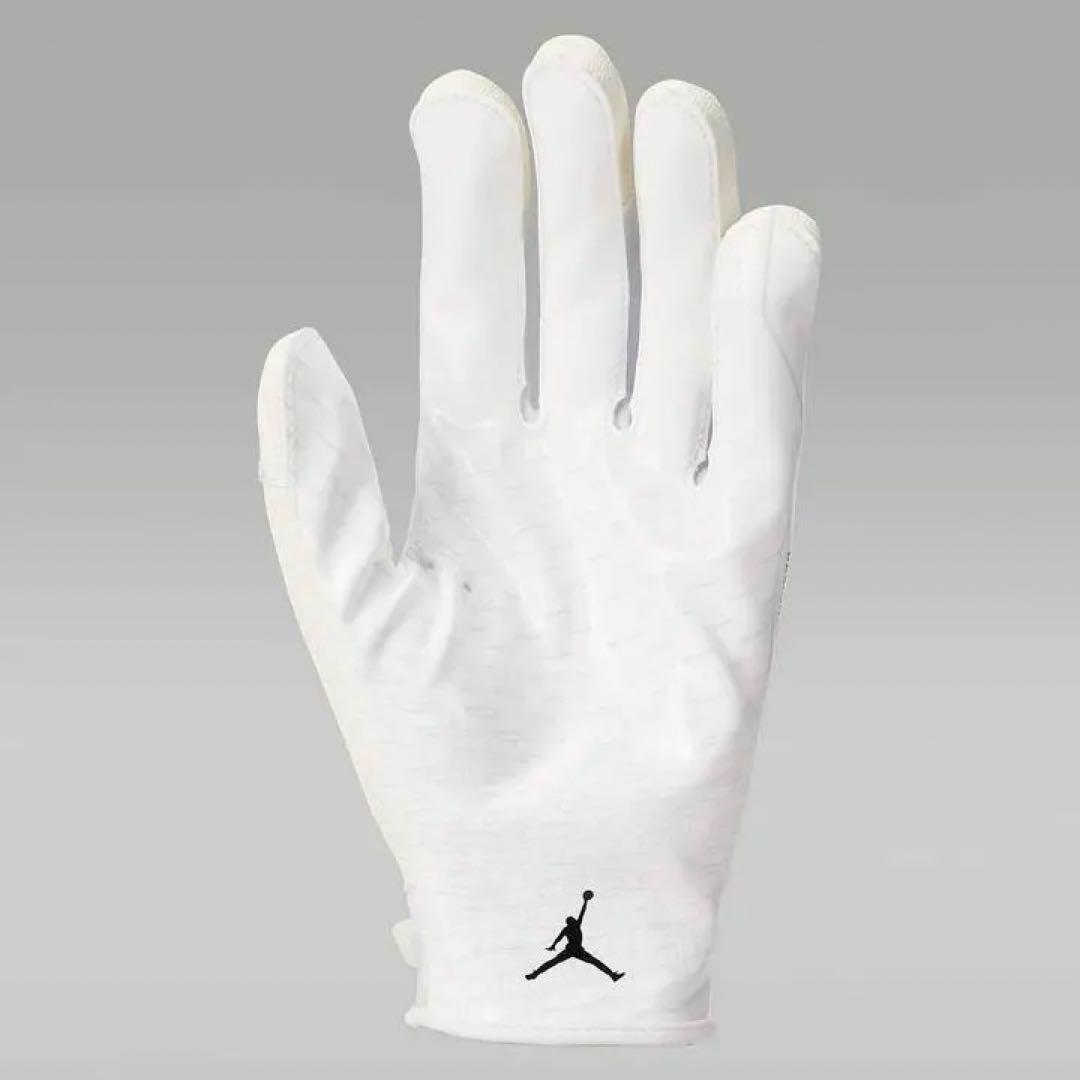 アメフト Jordan Fly Lock 2.0　グローブ　White　S
