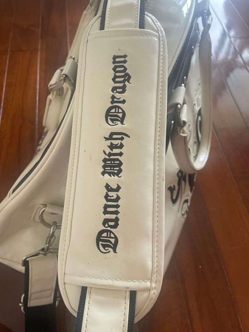 DANCEWITHDRAGON 白　ボストンバッグおまけ付き