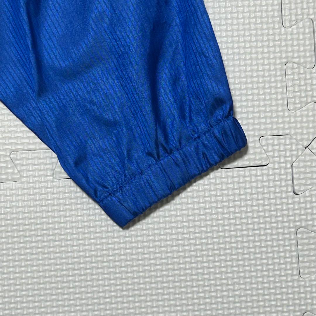 NIKE ピステ　セットアップ　L ブルー　刺繍ロゴ　サッカー　フットサル