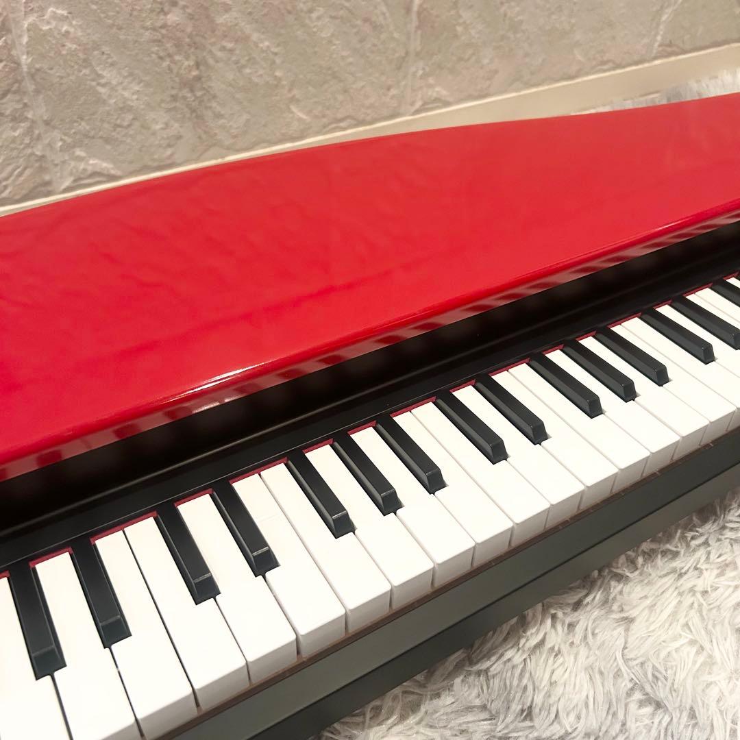 【極美品】 KORG MICROPIANO ミニ鍵盤61鍵 レッド