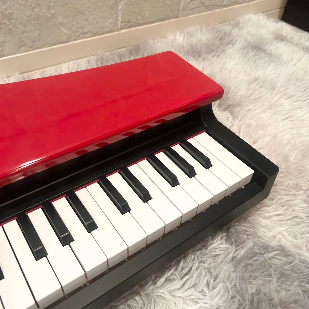 【極美品】 KORG MICROPIANO ミニ鍵盤61鍵 レッド
