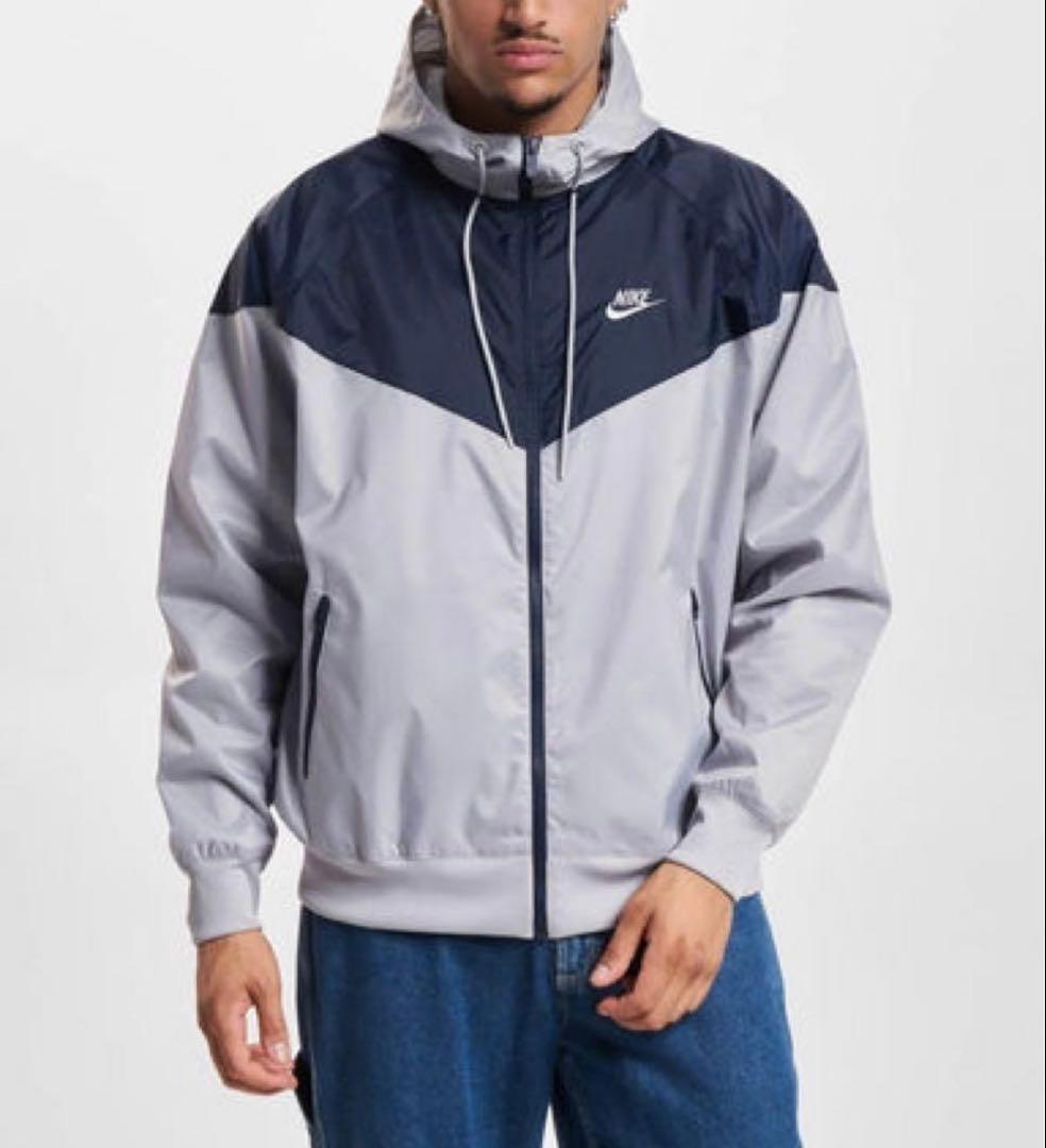 Nike カラーブロック フーディ　ウィンドブレーカー　メンズ