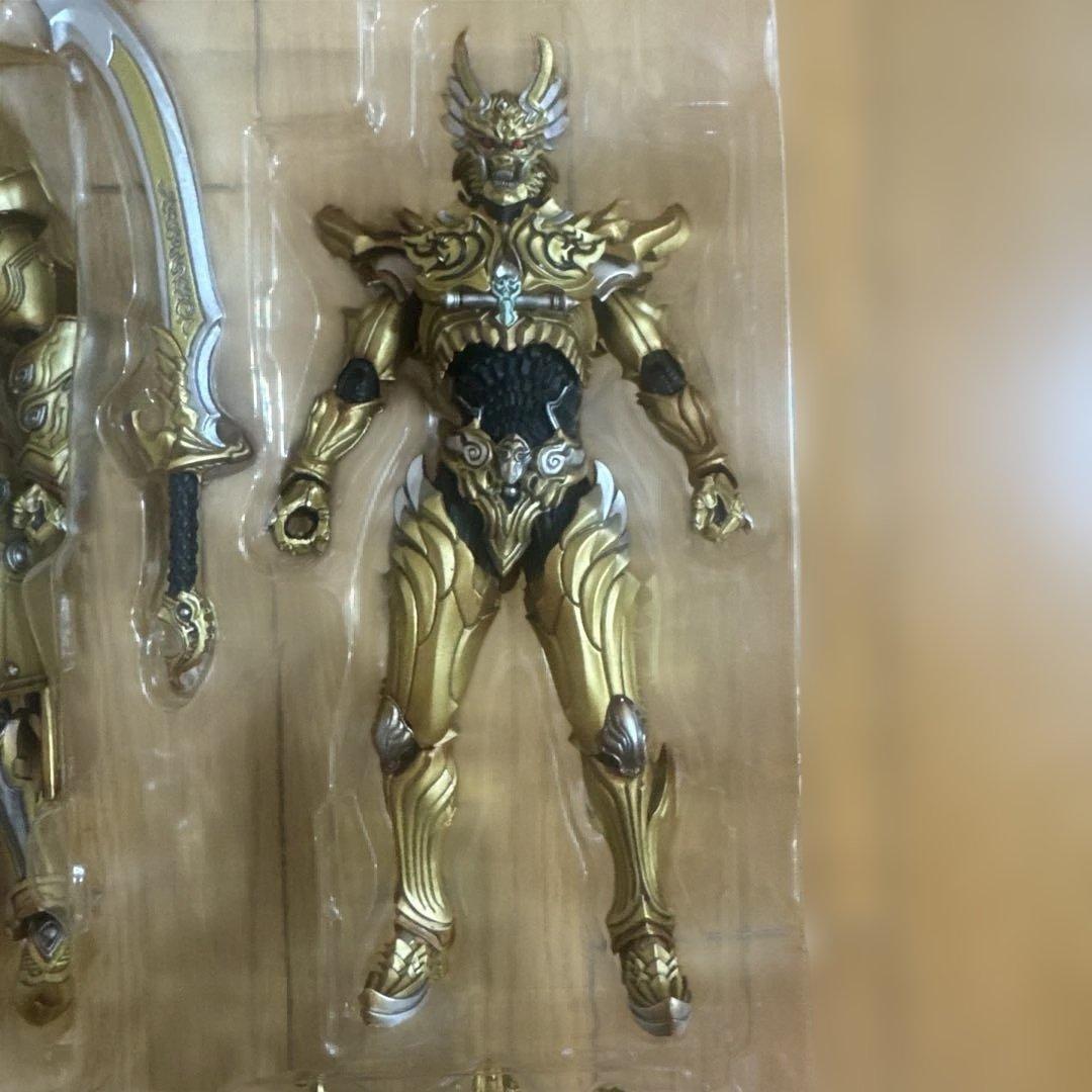 《コレクション整理品》《開封済》魂ウェブ商店　魔戒可動　ゼン＆ガイ　金色セット