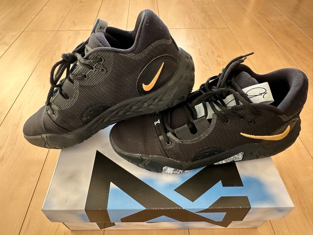 シューズ(男性用) Nike PG6 Black llic gold 27cm US 9
