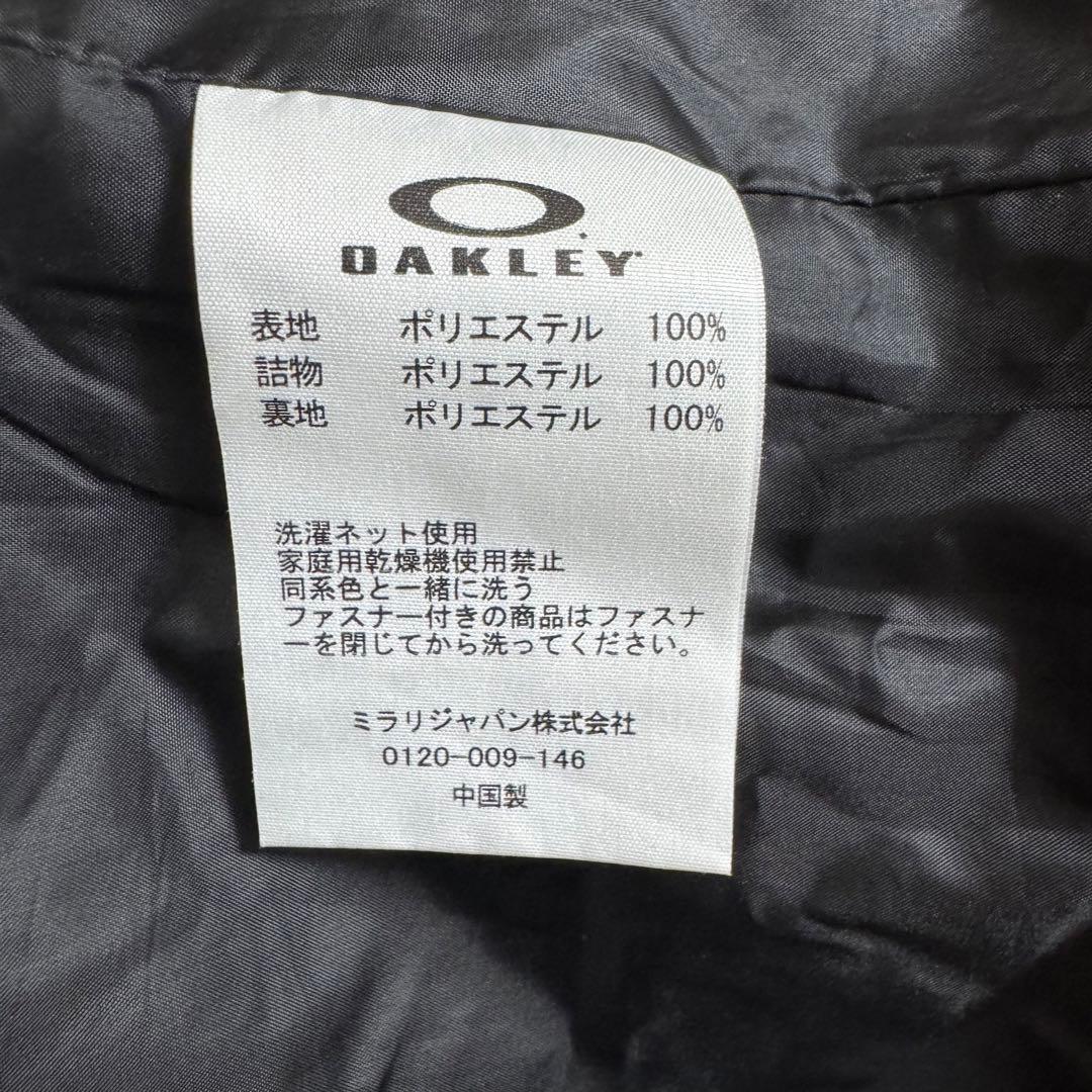 【美品！】日本ハムファイターズ オークリー中綿ジャケット XLサイズ/ブラック