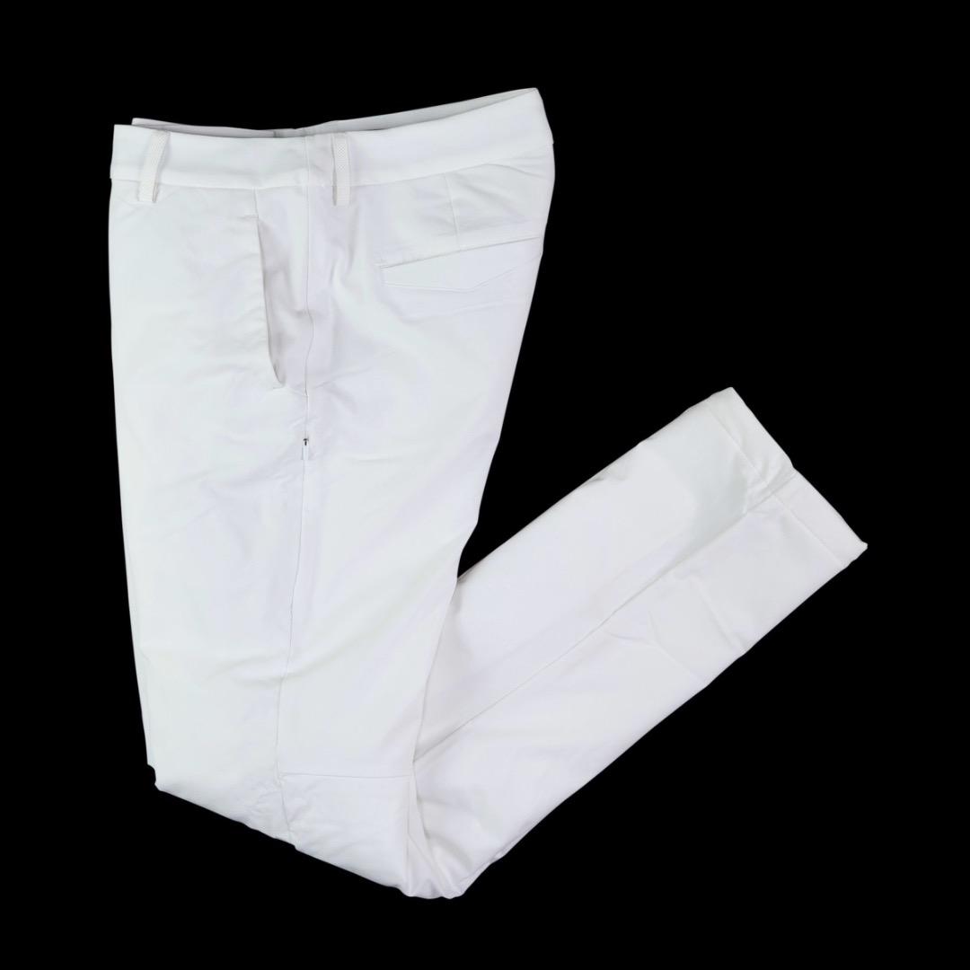 【S】秋冬 定価26,400円 アディダス ゴルフ 保温テーパード中綿 パンツ白