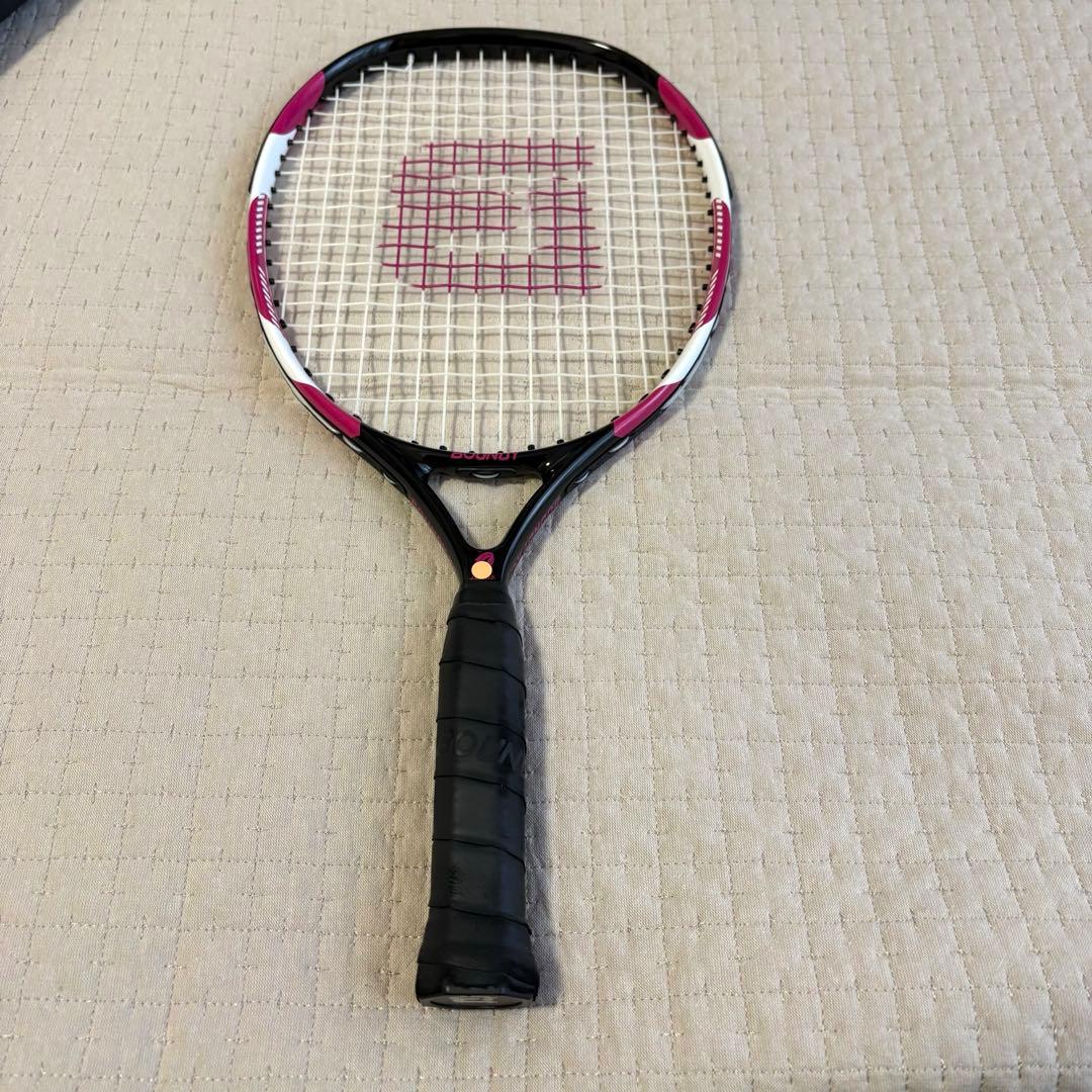 BOUNDY XC バウンドテニスラケット　バウンディー　ピンク　ケース付き
