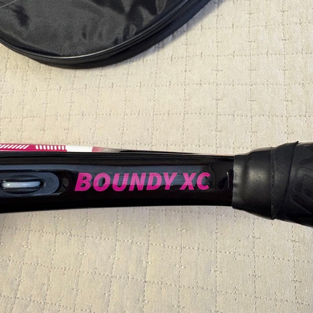 BOUNDY XC バウンドテニスラケット　バウンディー　ピンク　ケース付き
