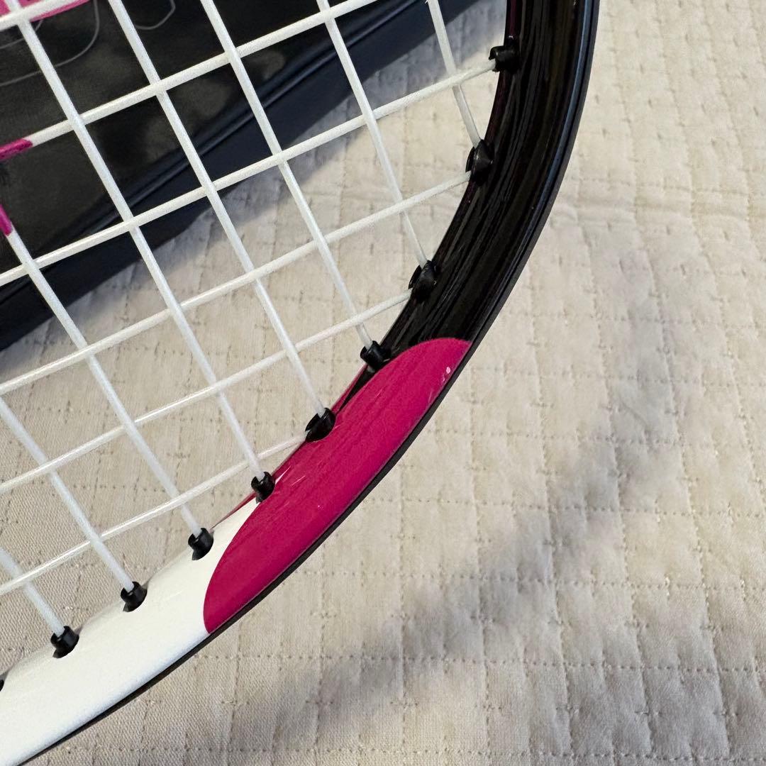 BOUNDY XC バウンドテニスラケット　バウンディー　ピンク　ケース付き