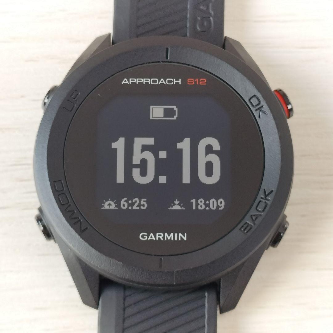 GARMIN　Approach　S12　GPSナビ 社外ケーブル付き　稼働品