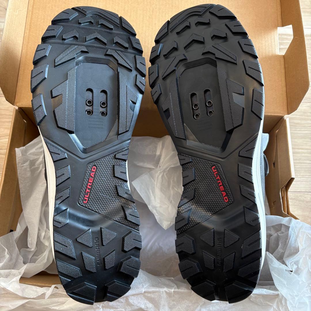 SHIMANO 自転車用シューズ 44サイズ グレー
