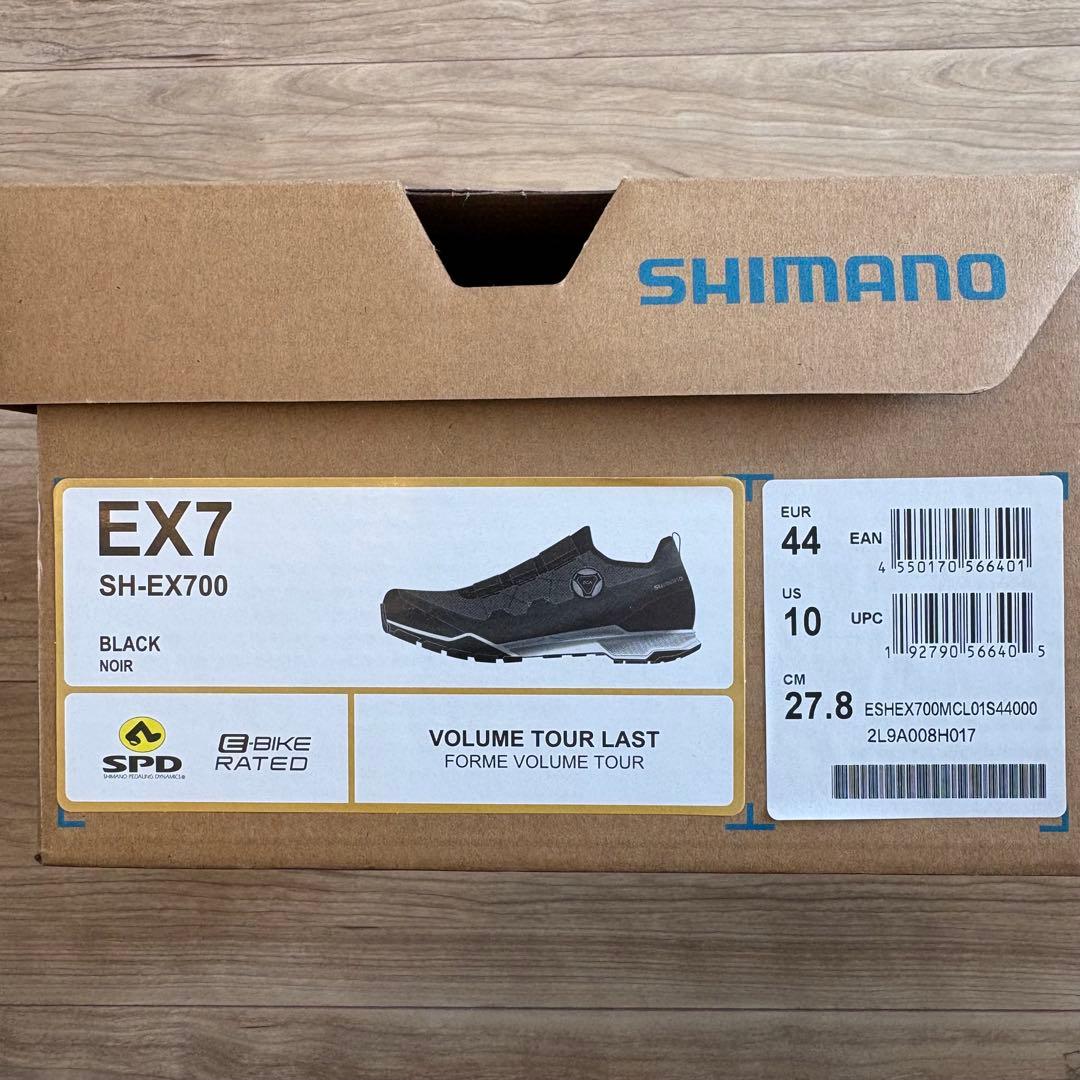 SHIMANO 自転車用シューズ 44サイズ グレー