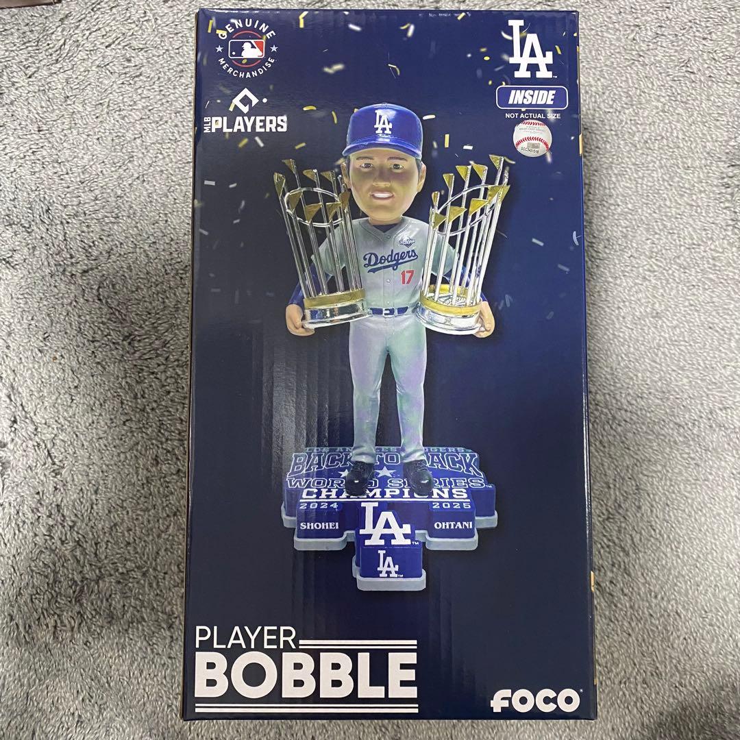 アメリカ限定　大谷翔平　ボブルヘッド foco 8インチ　ドジャース　topps