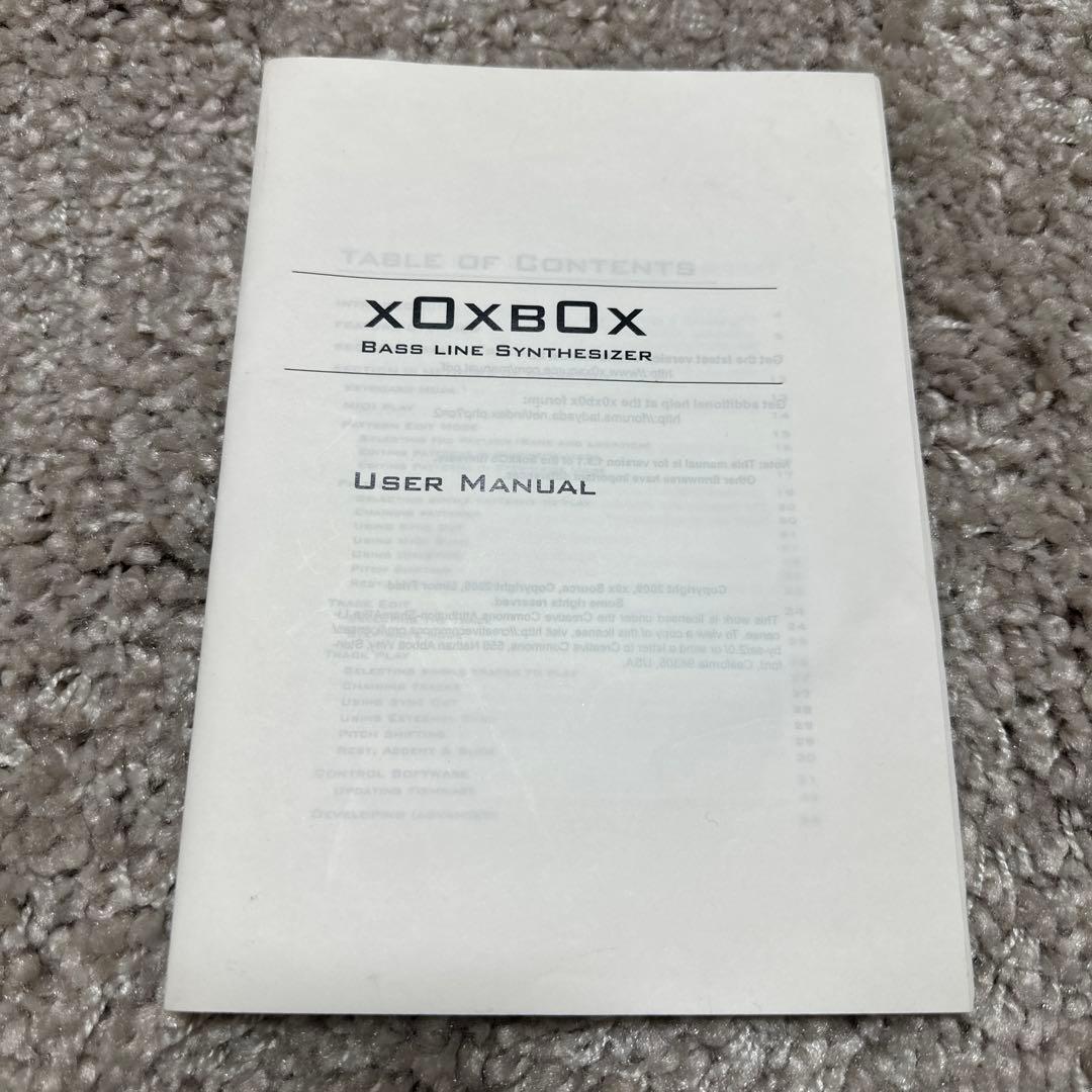 BA662搭載 x0xb0x TB-x0x 303クローン アナログシンセ