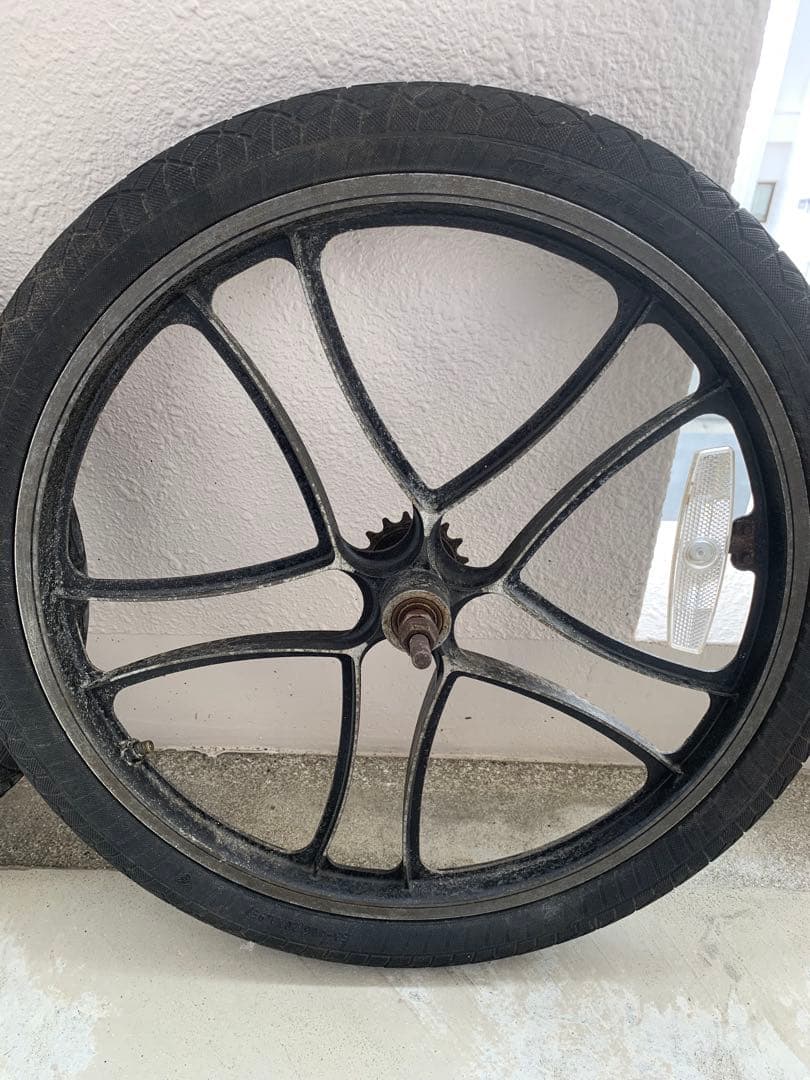 希少　OLD BMX 20インチ　マグホイール　太 ペグ　ビンテージ