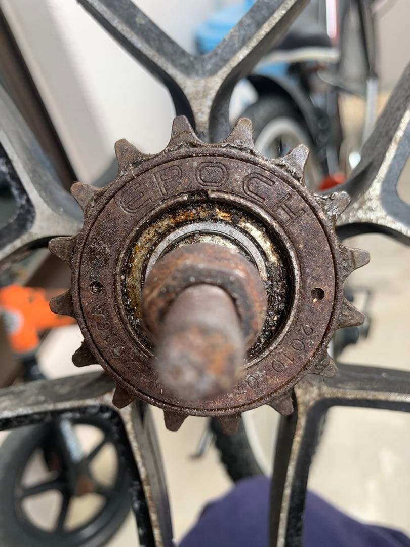 希少　OLD BMX 20インチ　マグホイール　太 ペグ　ビンテージ