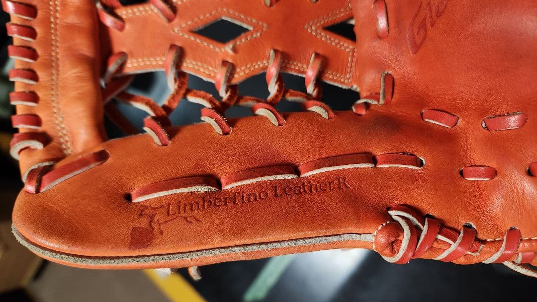 Global Elite 軟式グローブ オレンジ 外野手