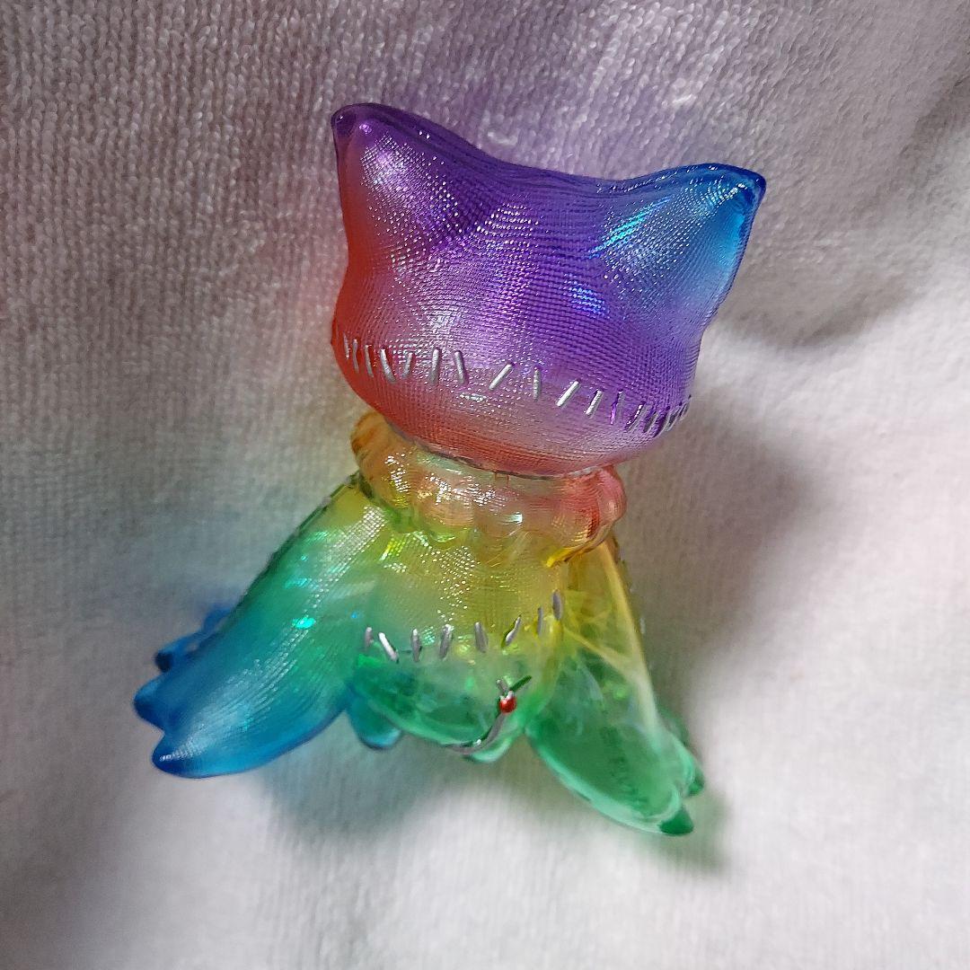 ソフビ ELfrog工房 パッチ レインボー