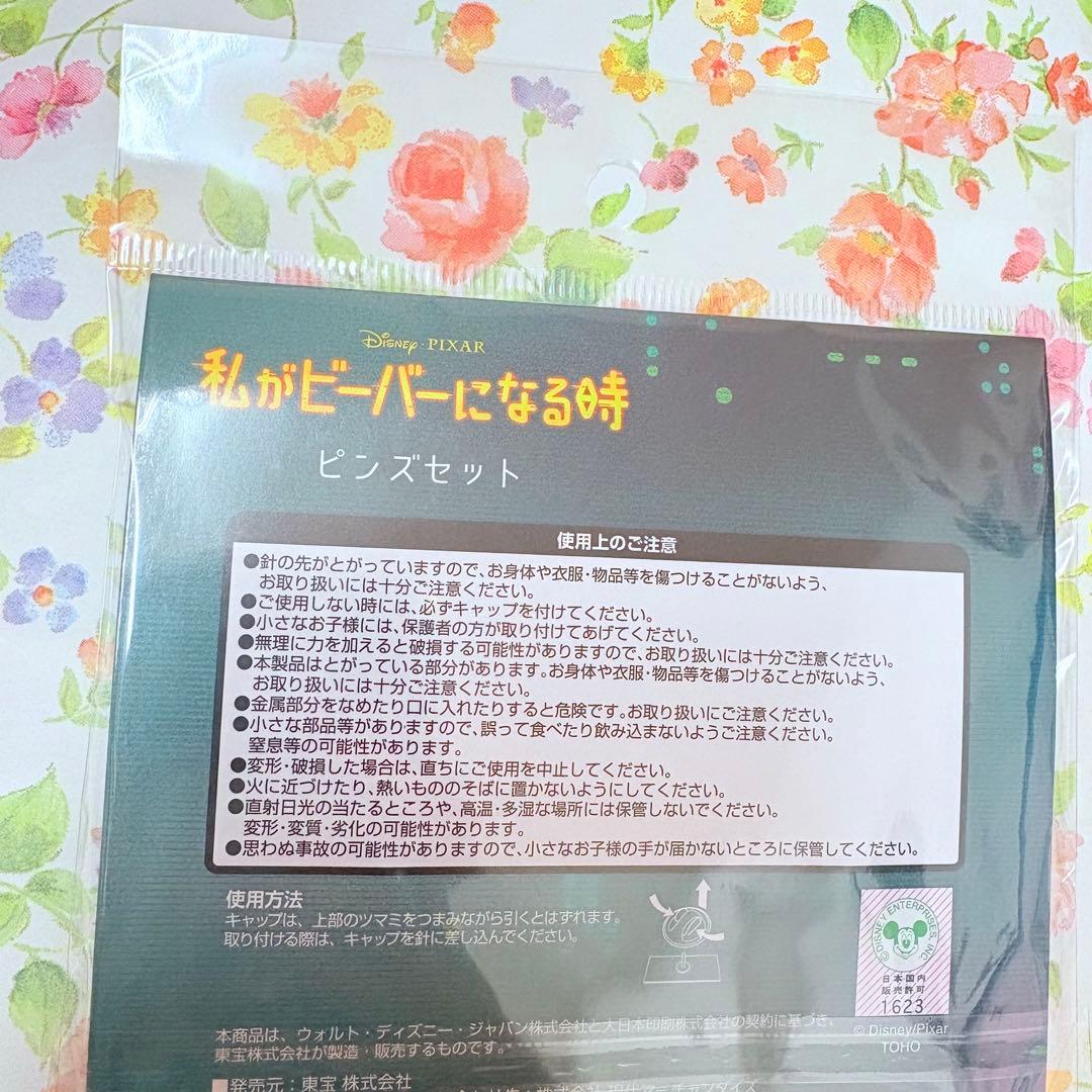 私がビーバーになる時　ピンズセット