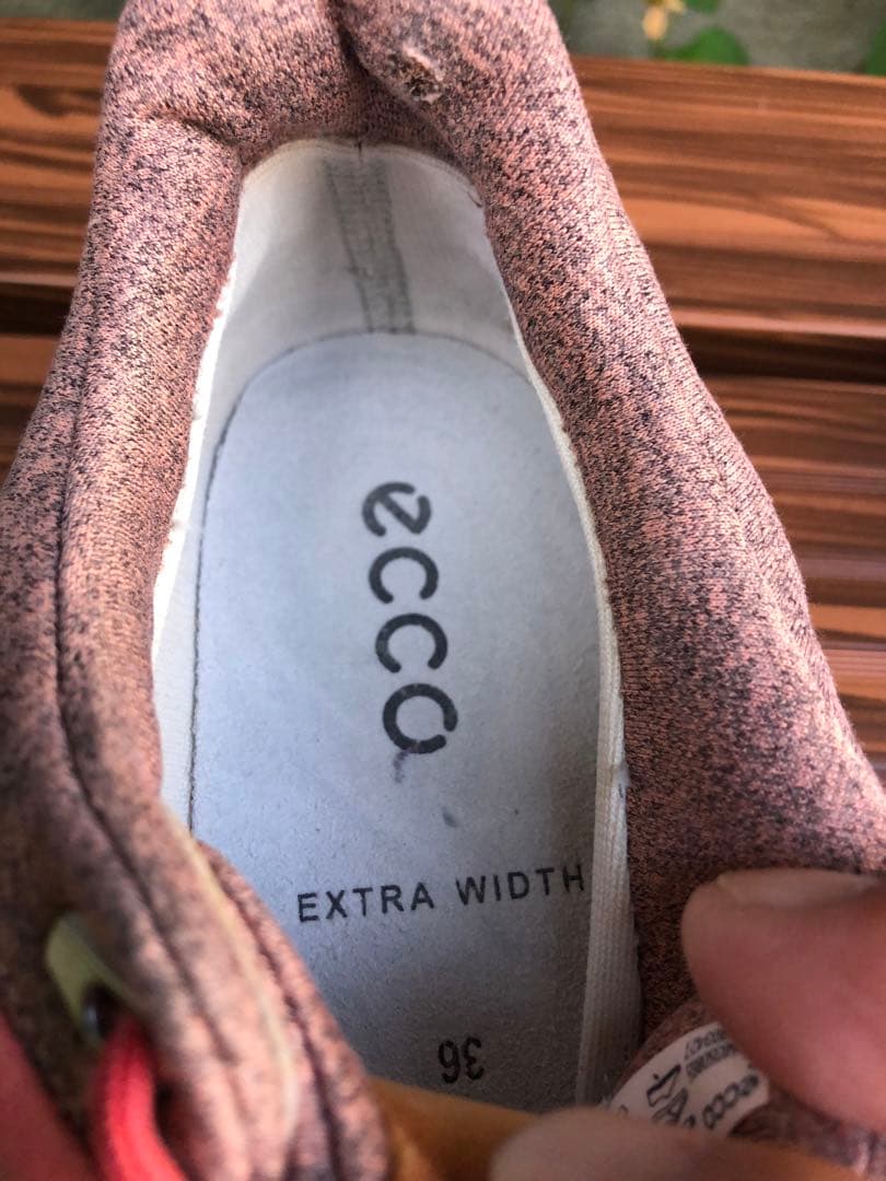 353-2番 美品ECCO BIOMゴルフシューズ36 23.0cmスパイクレス