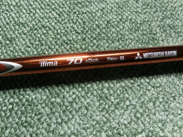 タイトリスト日本仕様スリーブ付き三菱 ilima イリマ70 (S) 装着時45