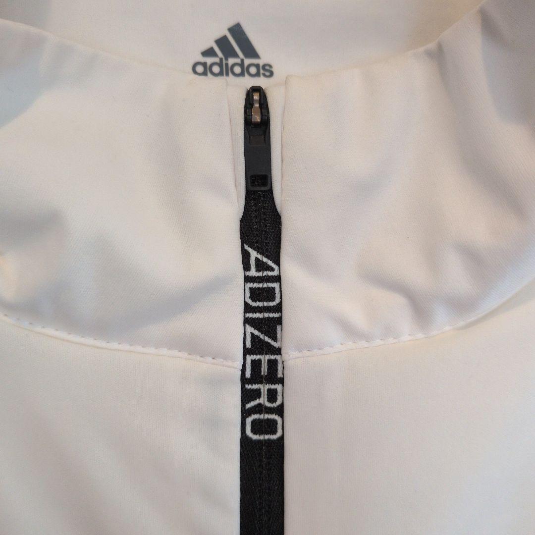 メンズ　adidas ADIZERO ゴルフジャケット MM ホワイト