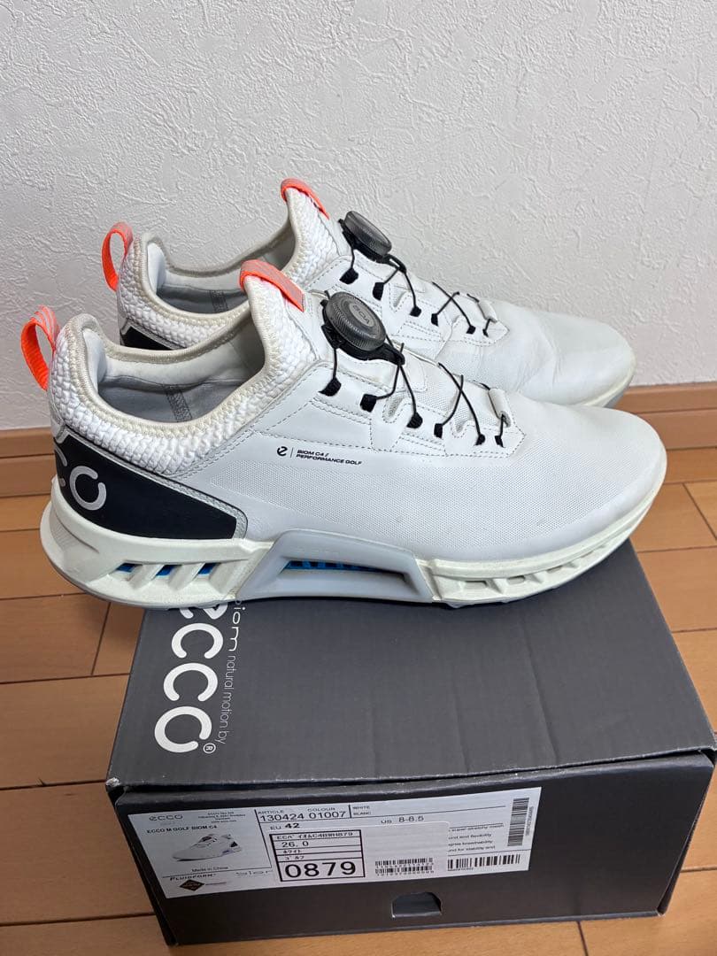 ECCO BIOM C4 エコーバイオム C4　ゴルフシューズ　42