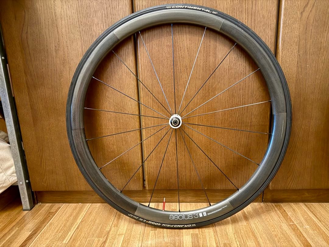 ボントレガー aeolus 3 チューブラーホイール リムブレーキ用前後セット