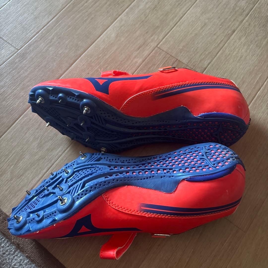 Mizuno スパイクシューズ オレンジ/ネイビー 24.0cm