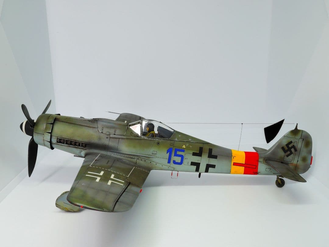 【プラモデル完成品】タミヤ 1/48 フォッケウルフ Fw190 D-9