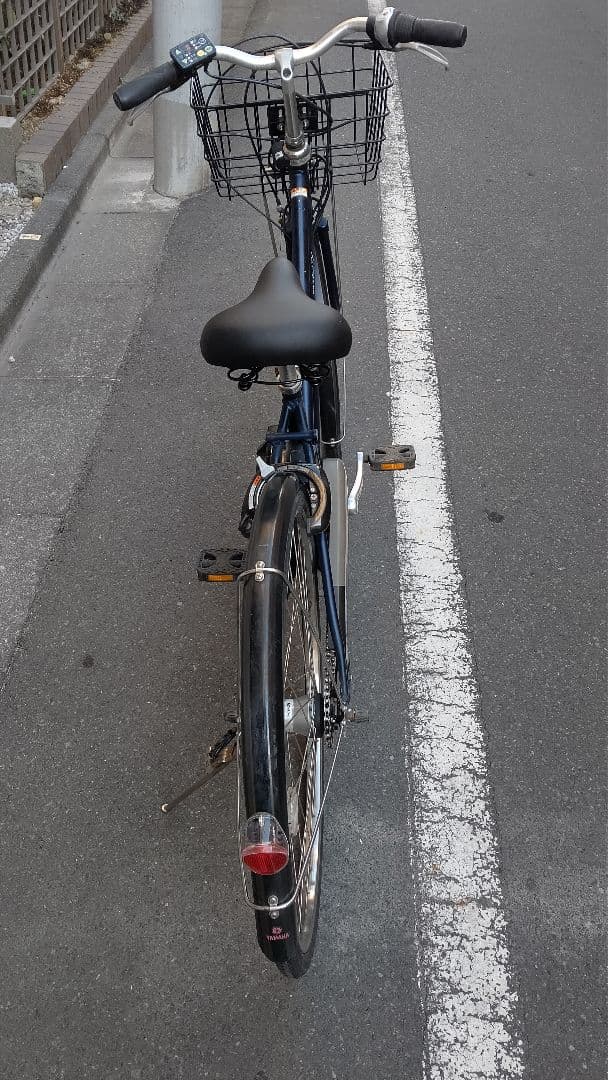 ヤマハ PAS-CITY 27インチ 12.3Ah 電動自転車 内装5段変速