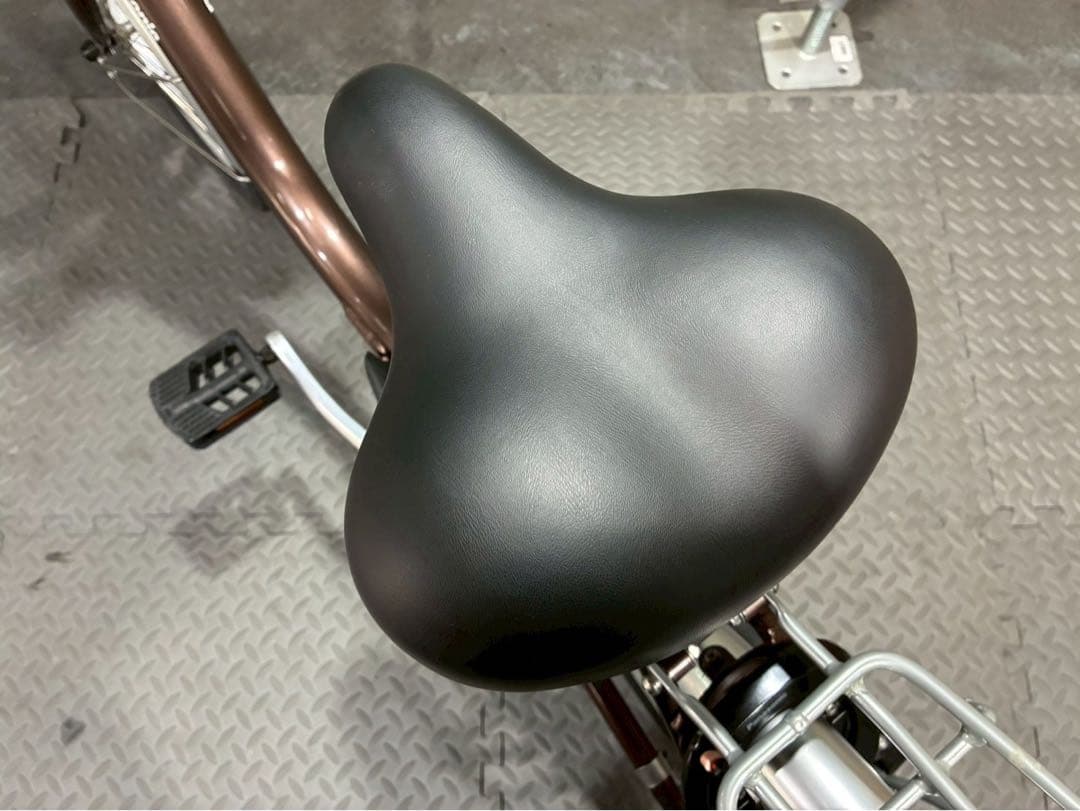 №8705電動自転車パナソニック ビビL 20インチ　ブラウン