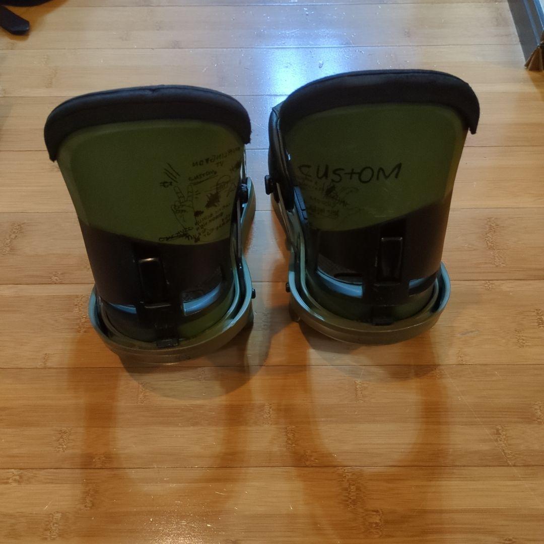 BURTON CUSTOM ビンディング オリーブグリーン Ｍサイズ