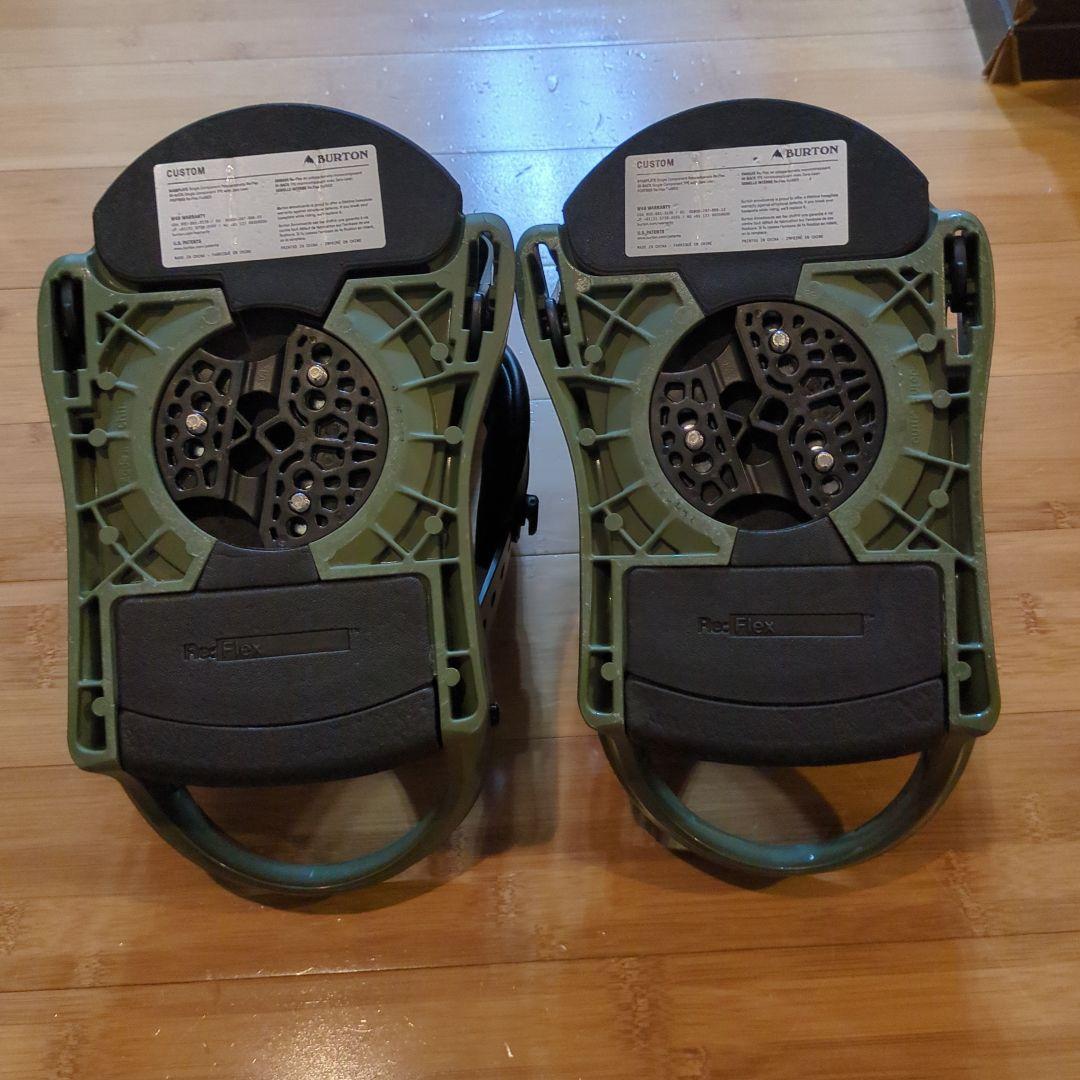 BURTON CUSTOM ビンディング オリーブグリーン Ｍサイズ