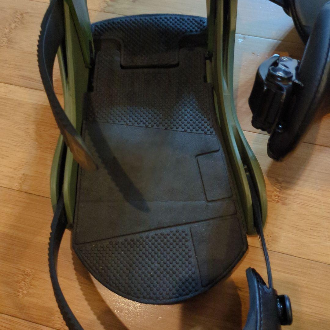 BURTON CUSTOM ビンディング オリーブグリーン Ｍサイズ