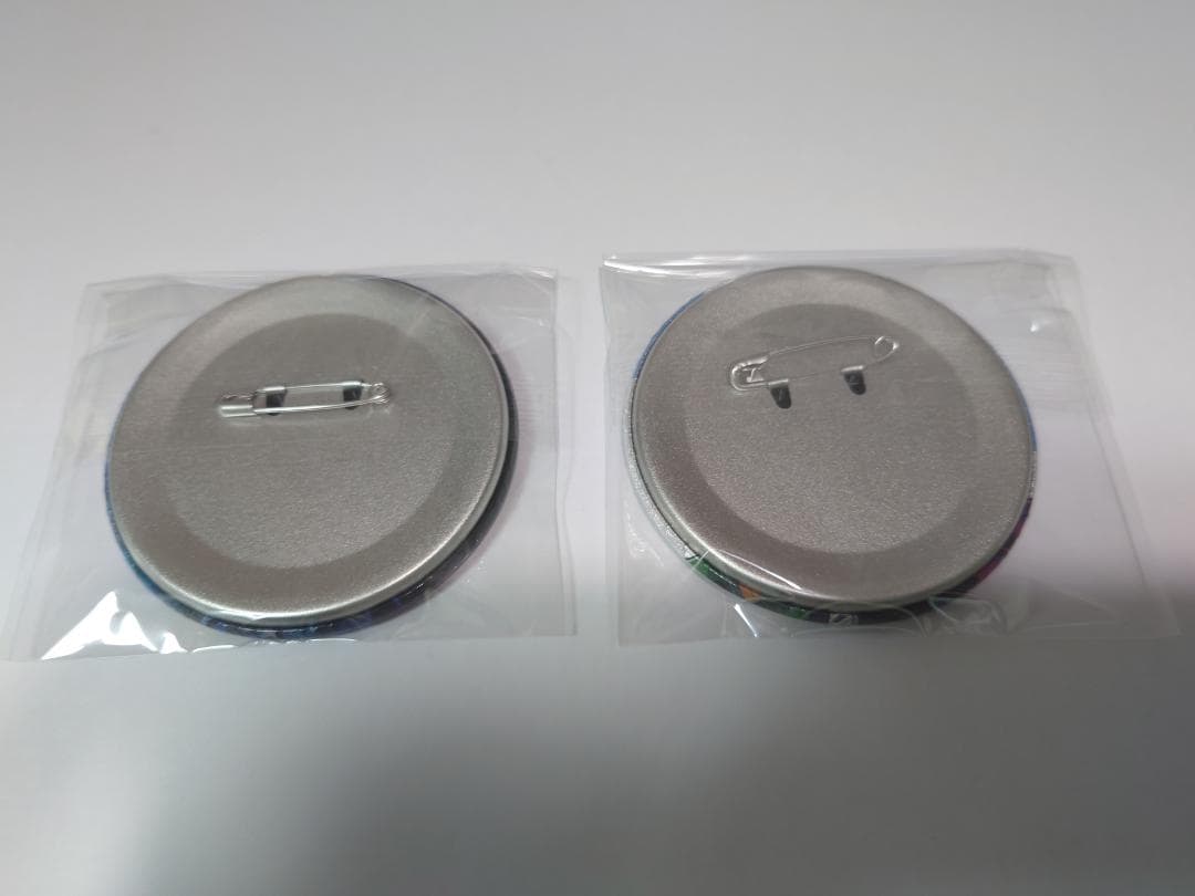 【中古】鬼滅の刃 柱展 キービジュアル グリッター 缶バッジセット 冨岡義勇