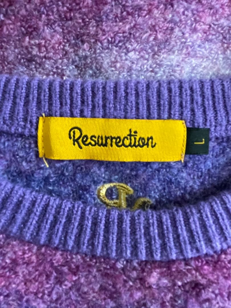 レザレクション　Resurrection グラデーションブークレニット