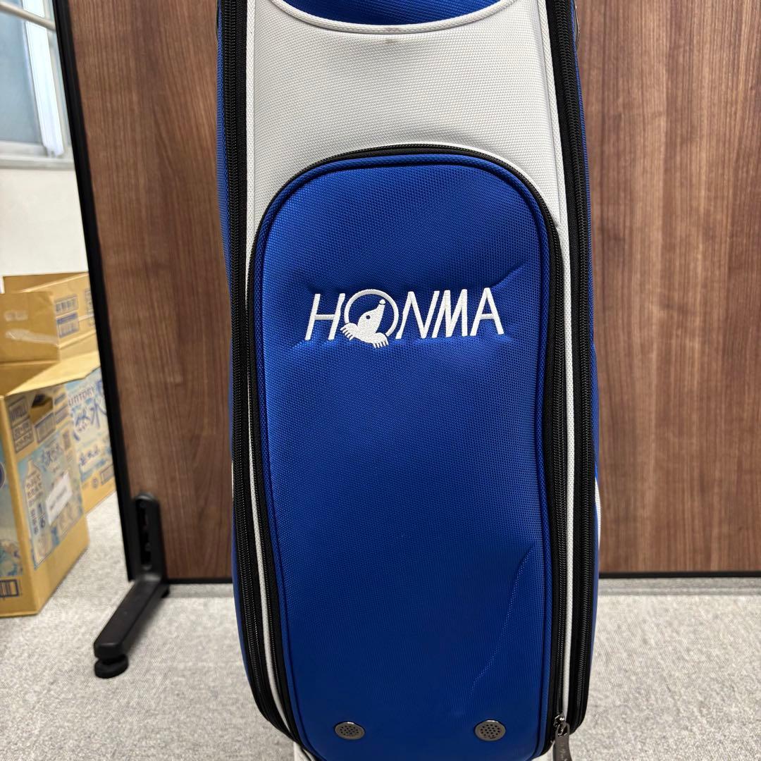 HONMA ゴルフバッグ 青/白