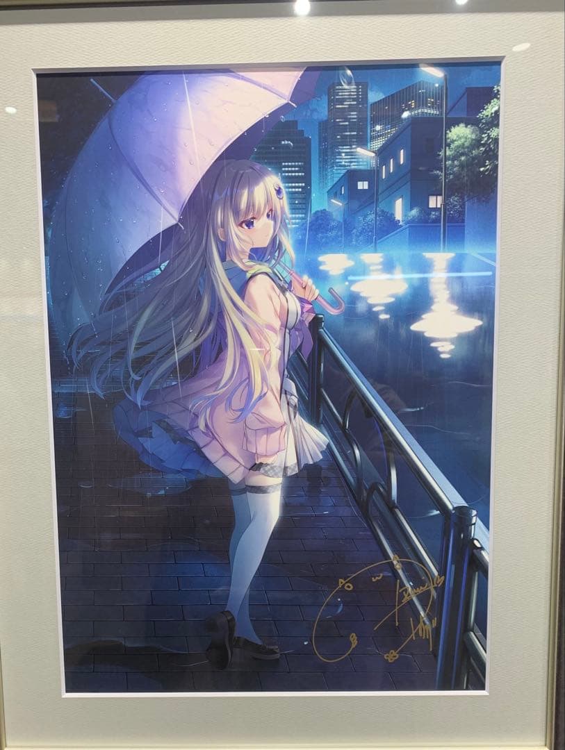 ぱれっと　9nine 九條都 プリモアート 和泉つばす　直筆サイン入り
