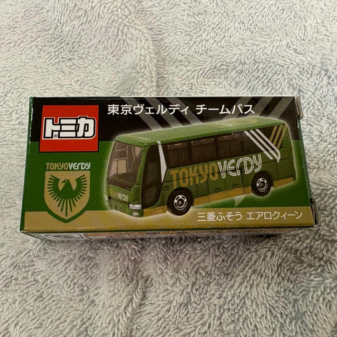 新品未開封　5台セット　限定トミカ　東京ヴェルディ チームバス