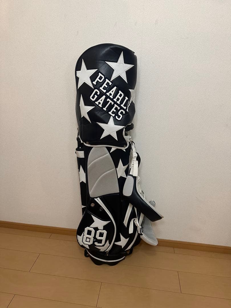 PEARLY GATES パーリーゲイツ　星　カバー色々おまけ付　キャディバッグ
