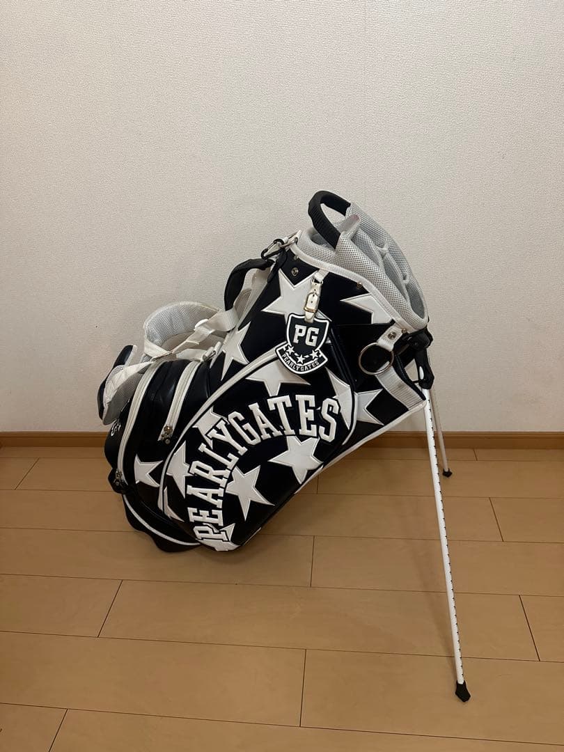 PEARLY GATES パーリーゲイツ　星　カバー色々おまけ付　キャディバッグ